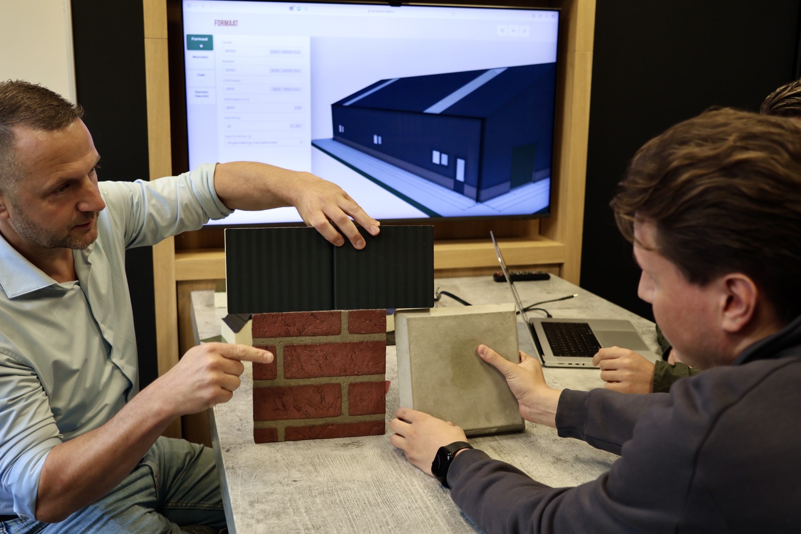 gevelmaterialen loods kiezen vikloods